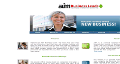 Desktop Screenshot of aimbusinessleads.com